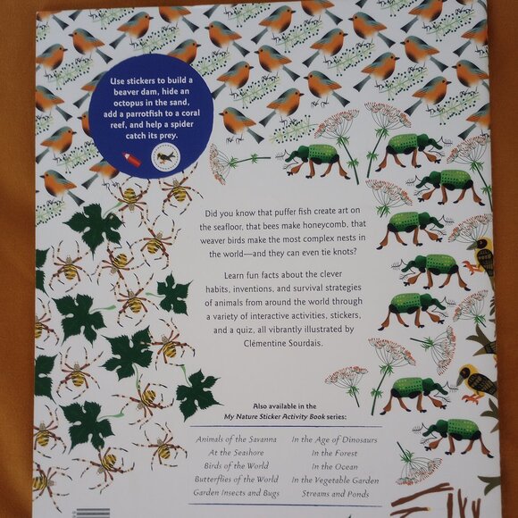 Inventive Animals: My nature sticker activity book from Clementine Sourdais-New - Picture 3 of 6